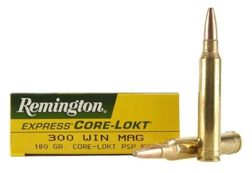 Remington R300W2 300 Win Mag 180 gr Core-Lokt Pointed Soft Point (PSPCL) 200 round case