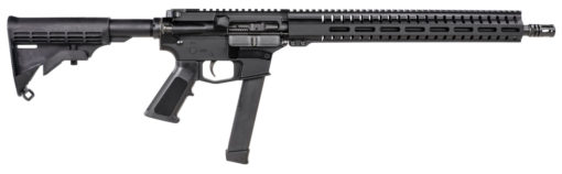 CMMG 99AE6AE Resolute 100 MKGS 9mm Luger 16.10" 33+1 Black Hard Coat Anodized 6 Position M4 Stock