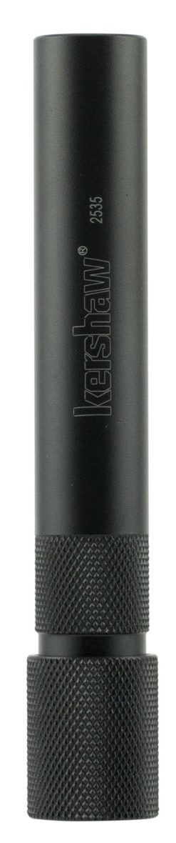 Kershaw 2535 Ultra-Tek Blade Shapener Fine Diamond Sharpener Black Anodized Aluminum Handle Black