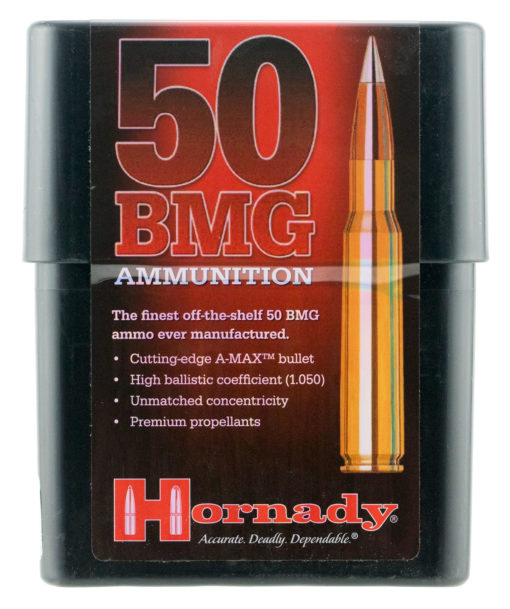 Hornady 8270 Match  50 BMG 750 gr A-Max 10 Bx/ 10 Cs